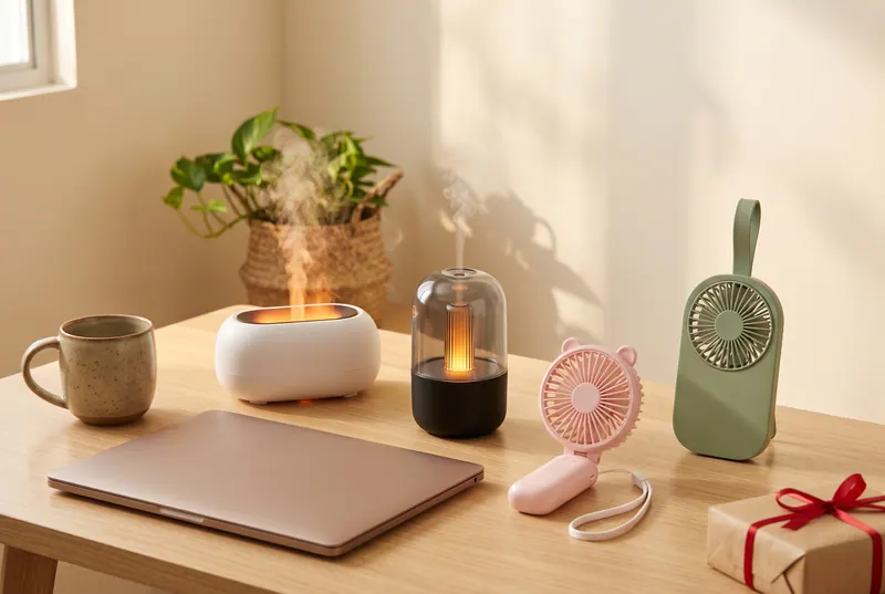 AI sample render of a gift scene for the desk-bound officemate, drawn from written descriptions of the picks below