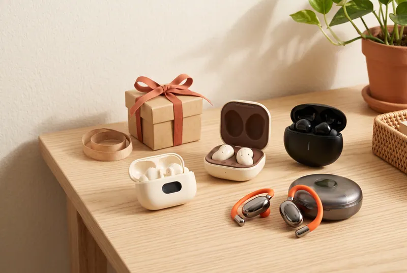 AI sample render of a gift scene for the music and podcast listener, drawn from written descriptions of the picks below